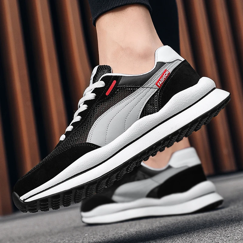 Men's 2023 New Spring Breathable Fashion Trend Casual Comfortable Lightweight Running Sneakers Forrest Gump Trendy Shoes