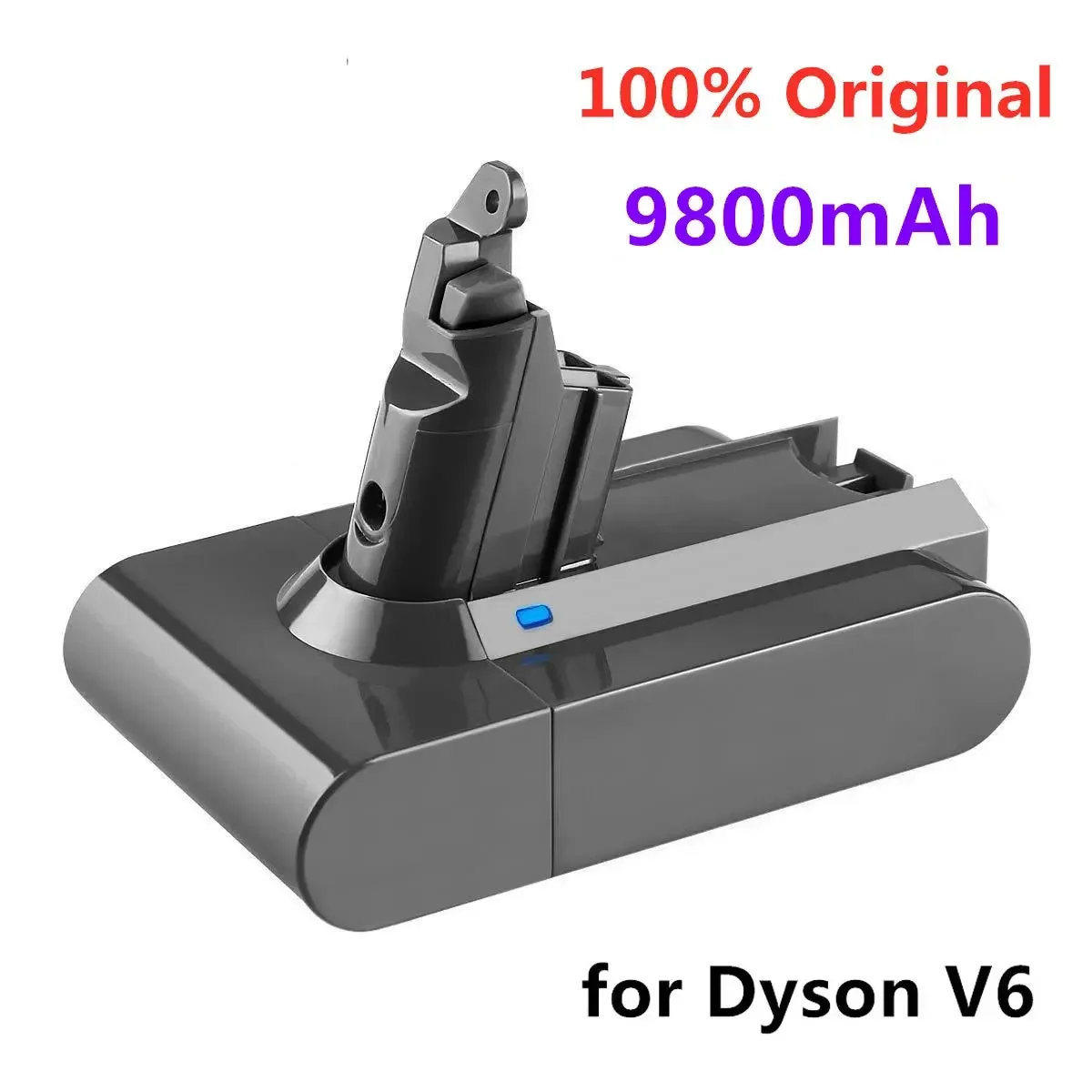 

21.6V 9800mAh Li-ion Battery for Dyson V6 DC58 DC59 DC62 DC74 SV09 SV07 SV03 965874-02 Vacuum Cleaner Battery L30