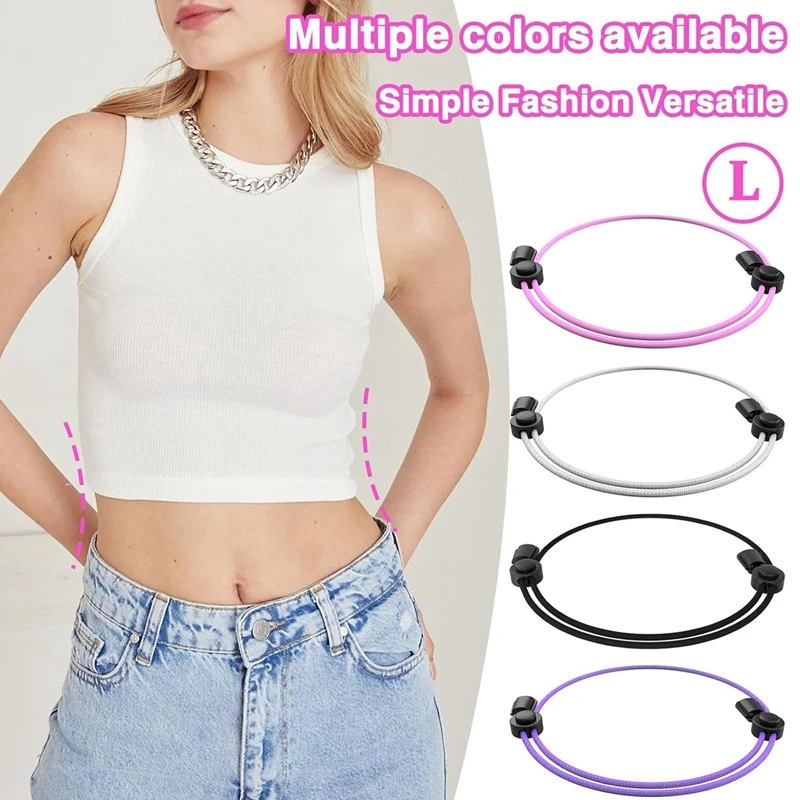 Crop Tuck Adjustable Band, Crop Tuck Tool For Sweater And Shirt,Belly Leaking Crop Tuck Band, The Elastic Band To Change