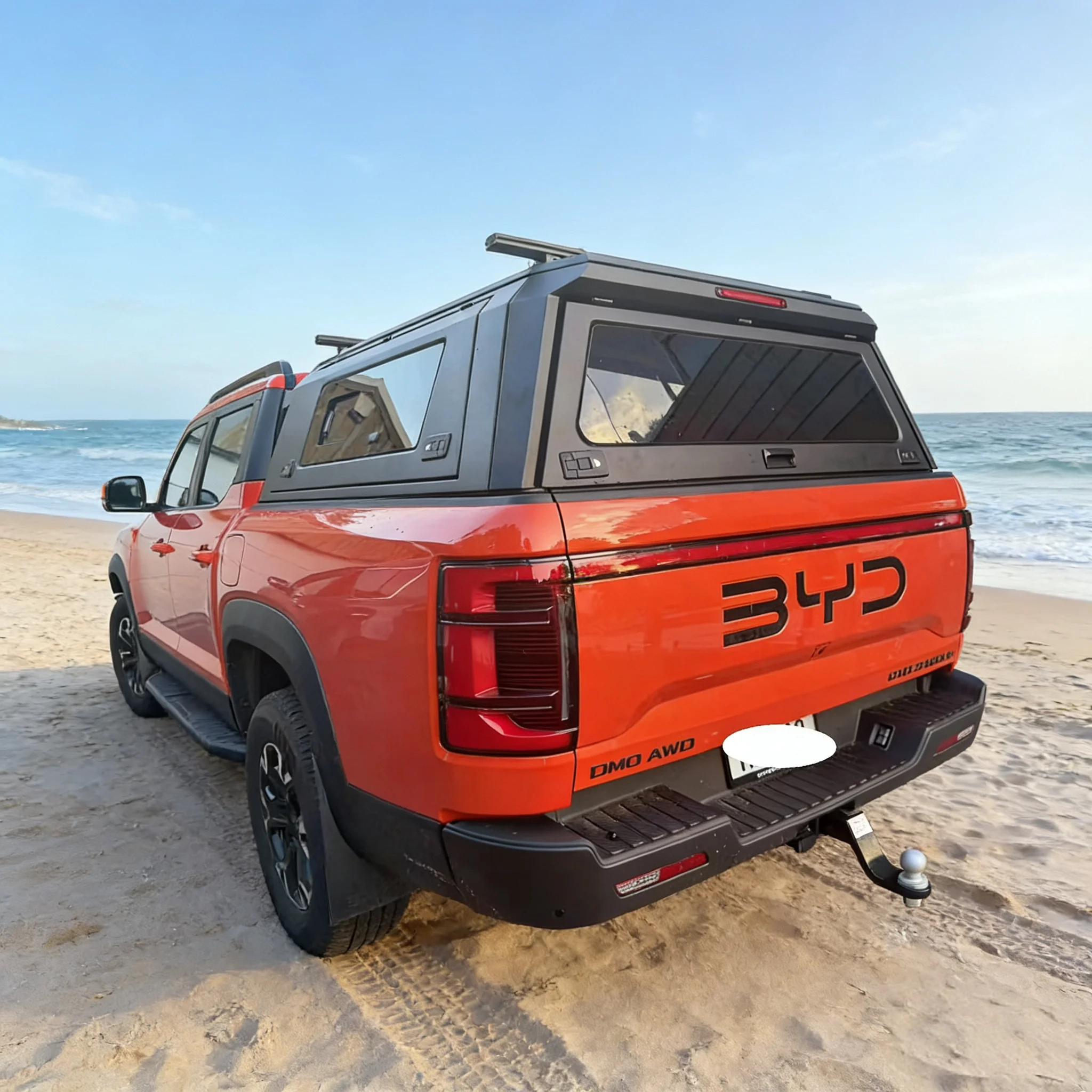 Truck Canopy BYD SHARK 2024+ 5-Series Aluminum OEM Design 3-Layer Surface Treatment Factory Supply Durable Fuel Efficient