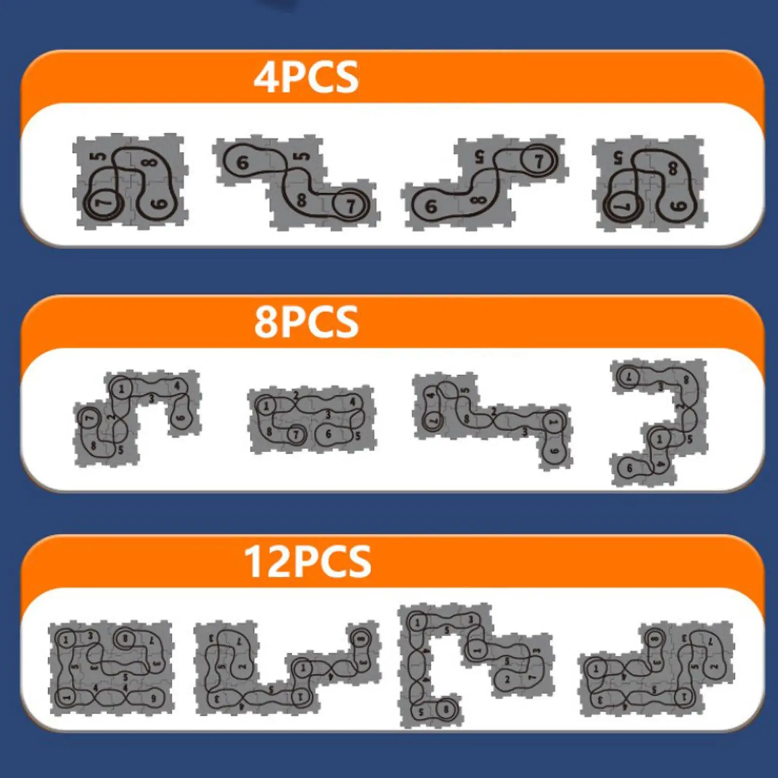 

Puzzles Track Play Set Activities with Vehicle Valentines Day Gifts for Kids for