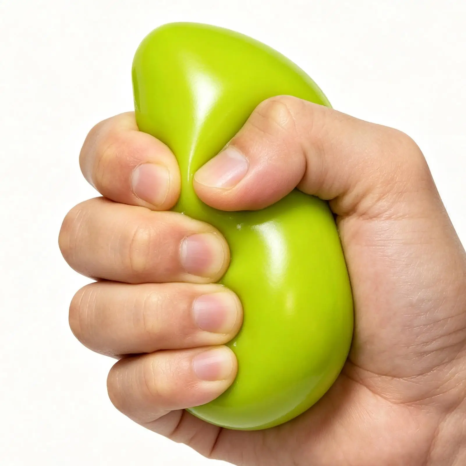 Squeeze Toy For Kids Relaxing Finger Play Gadget Color Changing Mango Shape Sensory Stress Relief Toy For Children  Students