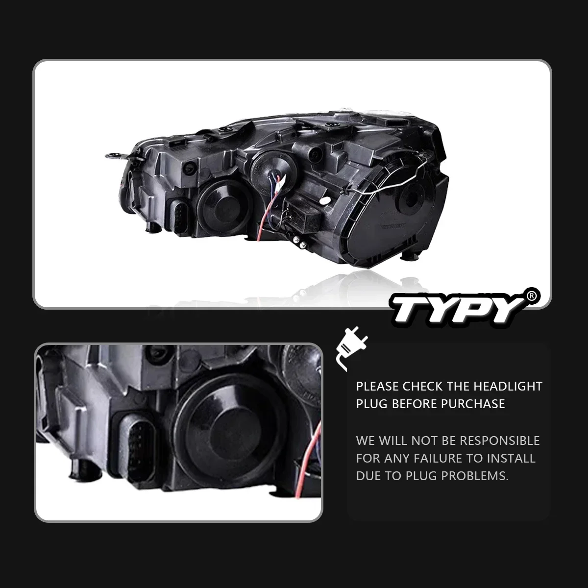 

TYPY Новый светодиодный фар, обновленный, модифицированный для VW Golf 6 MK6, фары 2010-2014, фар с динамическим сигналом, автоаксессуары