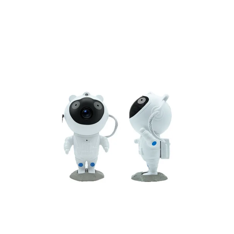 Spaceman Astronaut Starry Sky Light Projector Bedroom Night Light Atmosphere Lamp USB Version For Home Decoration Kids Gift