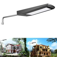 Outdoor Solar Lamp with Radar Motion Detector Solar 168LED Sensors Light for Wall Waterproof Street Yard Path Garden Ligting