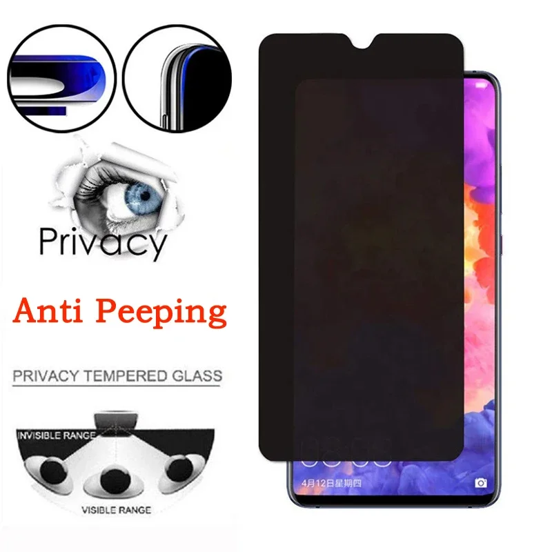 3D Защитные пленки для экрана для OPPO A15 A32 A35 A36 A55 4G противошпионская Защитная пленка для OPPO A56 A55S A58 A57 5G A91 A93S A97