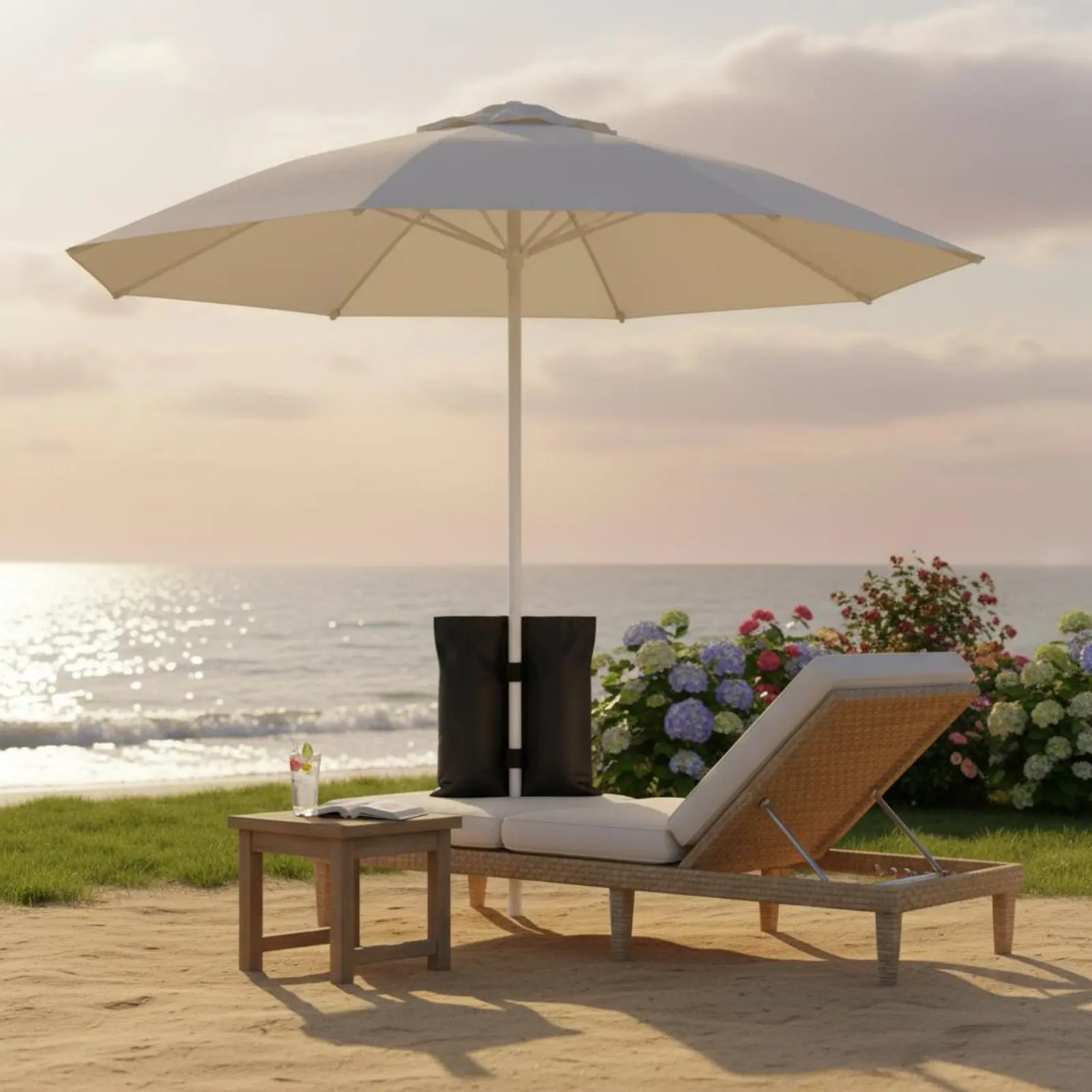 Bolsa de peso para sombrilla, gazebo y tienda – Resistente al viento