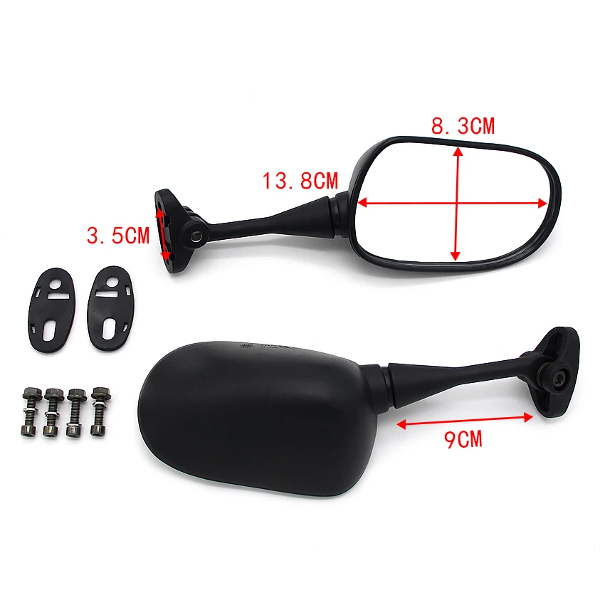 

Motorcycle Rearview Rear View Side Mirror For Honda Moto CBR600RR F5 CBR600 CBR600F4i VTR1000 1998 1999 2000 2001 2002 2003-2006