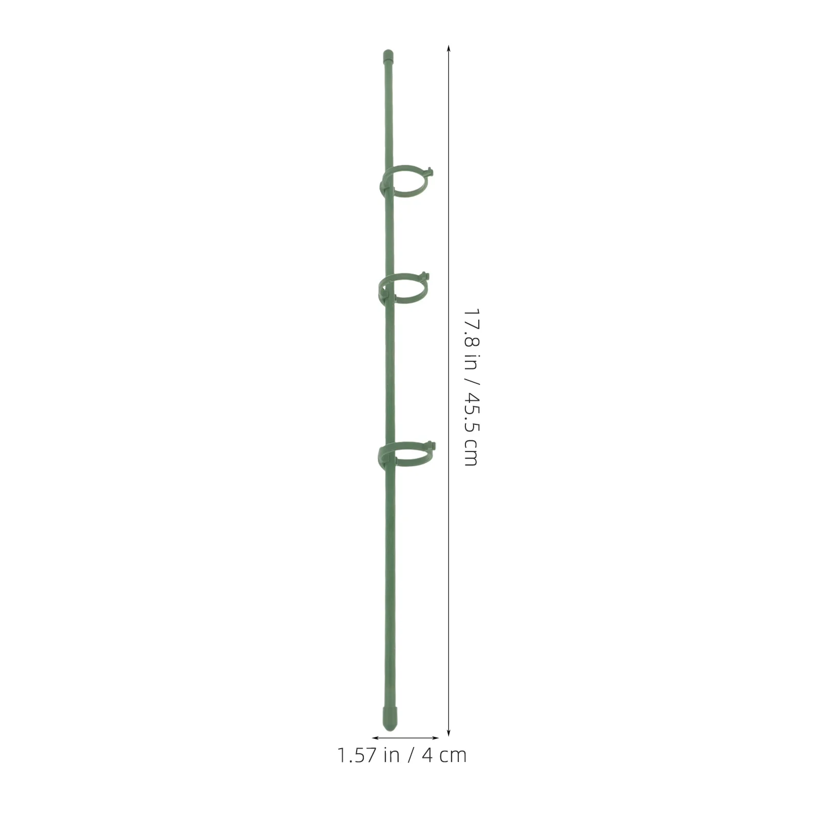 

10Sets Plant Stake Climbing Support Strong Green Plant Climbing Frame Rack for Indoor Garden Plants Small Stake