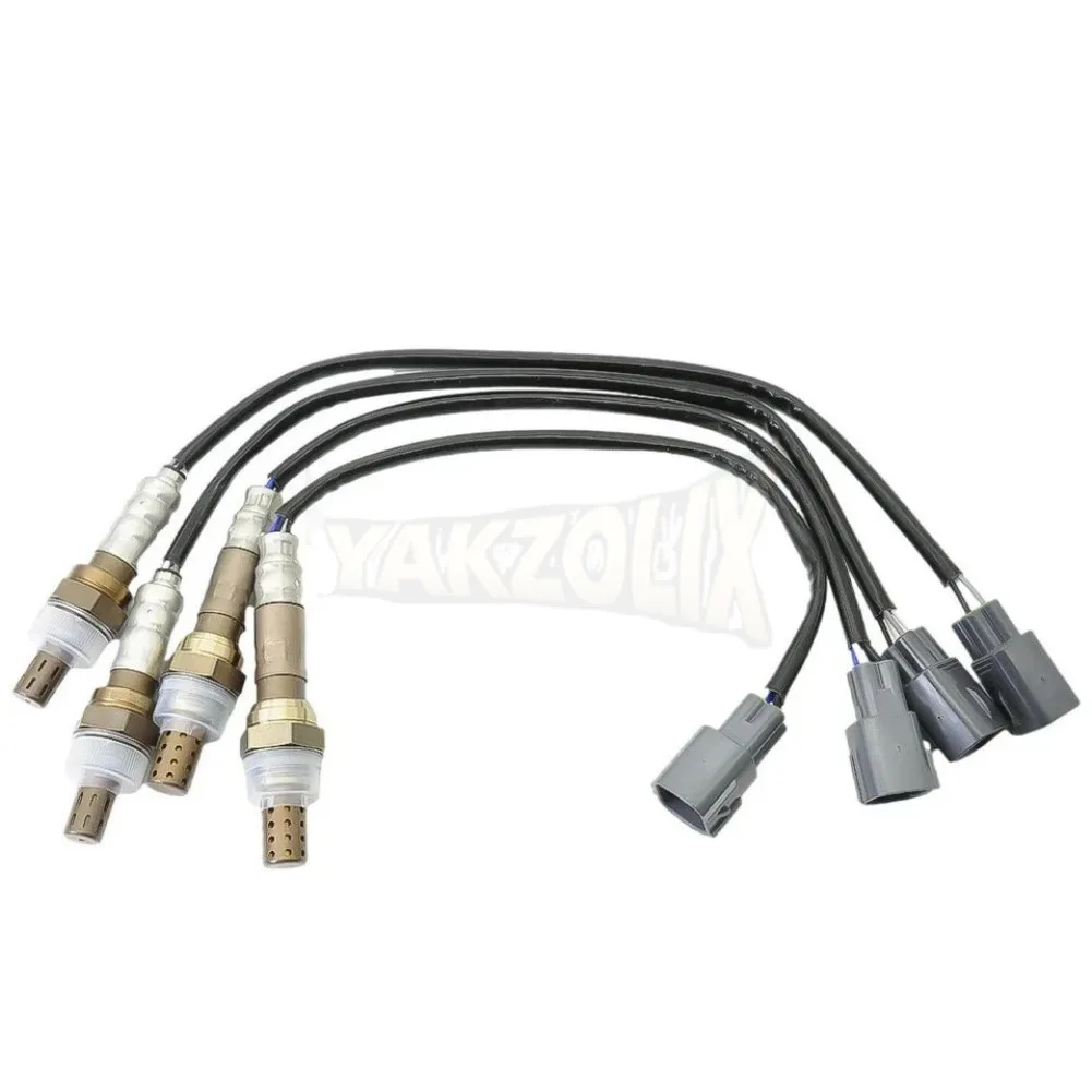 4pcs For Toyota Camry Avalon RAV4 Solara Sienna 4Runner O2 Oxygen 02 Sensor 1 2 Upstream Downstream 4 Wires Lambda Auto Parts