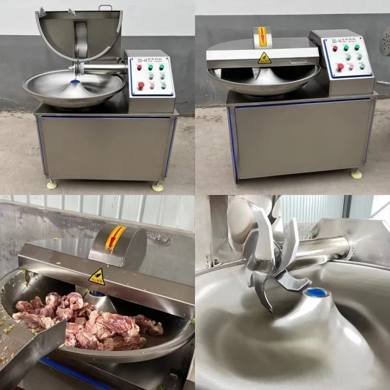 20L 40L Vegetable Meat Bowl Cutting Machine Garlic Pepper Blender Meat Grinder Meat Grinder Dumpling Stuffing Filling Vegetable