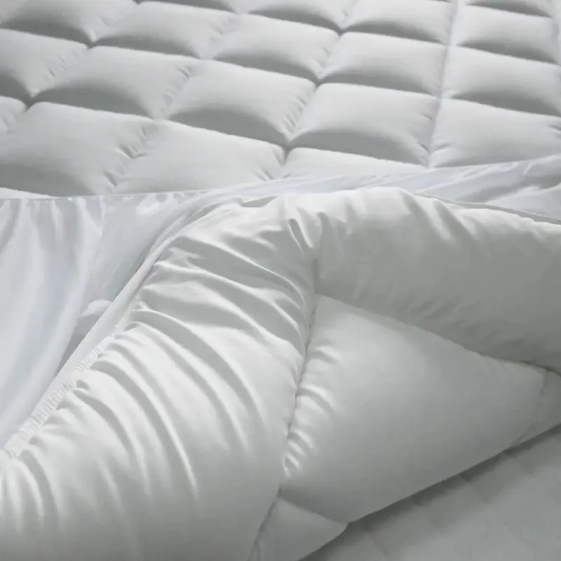 

Quilted Fitted Mattress Cover 8 - 21 Inch Deep Pocket Cooling Breathable Pad