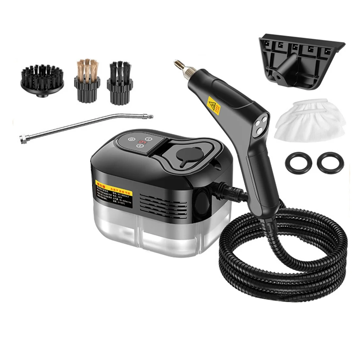 Limpiador de vapor de mano, vaporizador de alta presión de 1500W, desinfección de temperatura, lavadora por chorro de presión, enchufe estadounidense