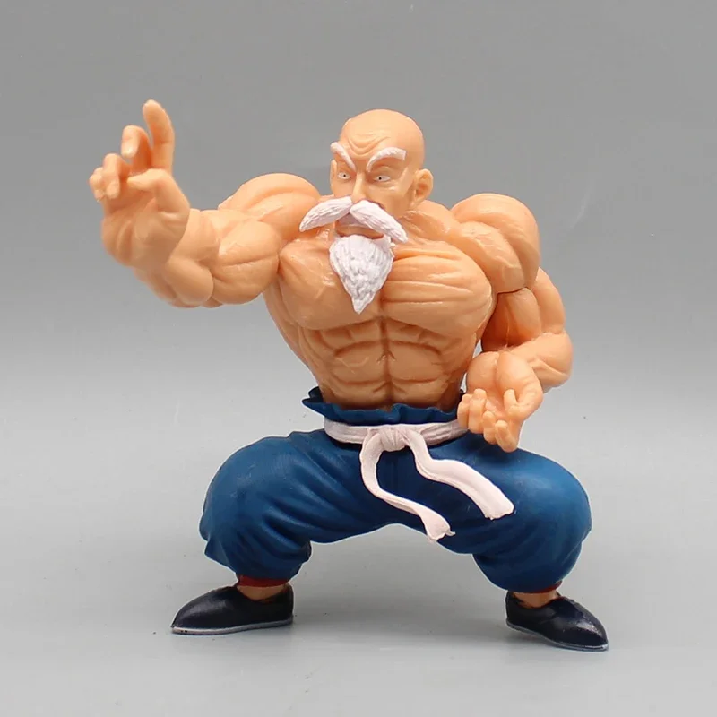 10cm Dragon Ball Z Figura Materia Master Roshi Figure Muscle Strengthen Kame Sennin Figurine Gk Ornament Toy PVC Collection Gift