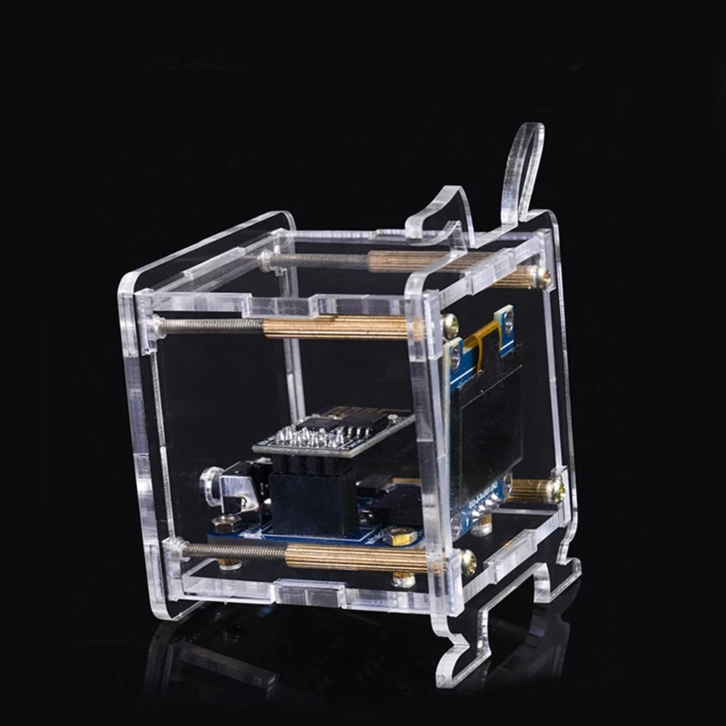 Electronic DIY Clock 2.4G WIFI Time Temperature Humidity Date Week Weather