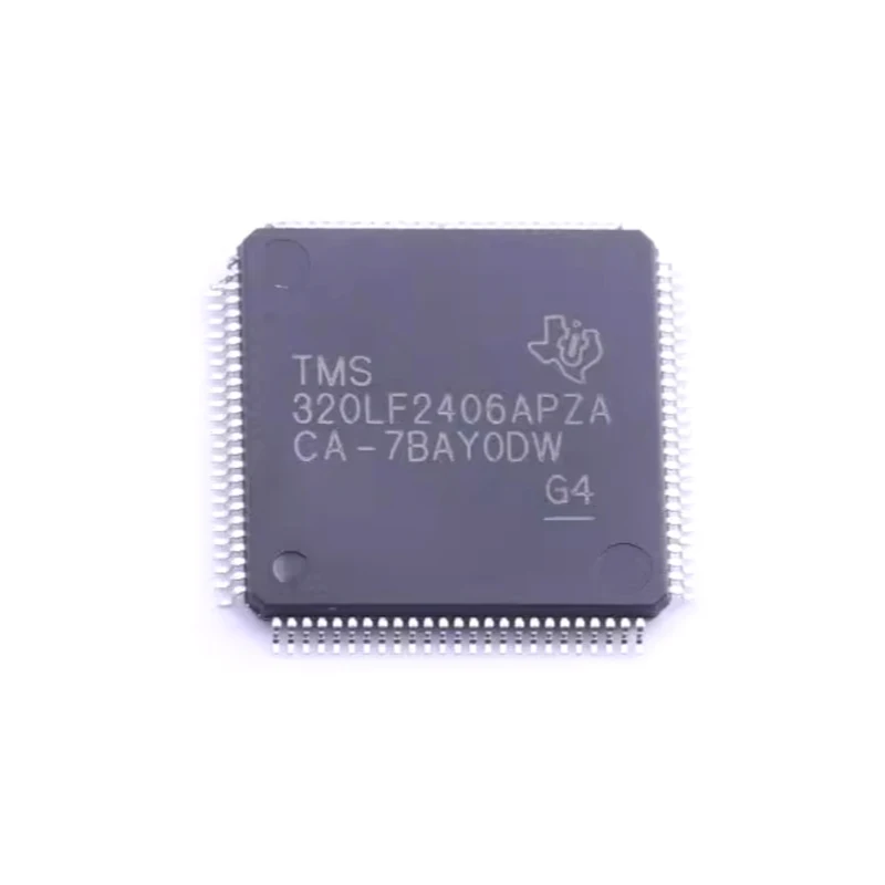 5Pcs/Lot New Original TMS320LF2406APZA TMS320  16-Bit Microcontroller IC 16-Bit 40MHz 64KB (32K x 16) FLASH 100-LQFP
