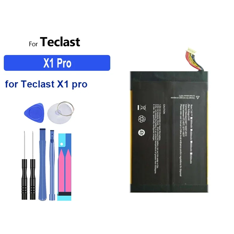 Bateria de substituição de 5500mAh para Teclast X1 pro