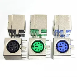 MINI 6PIN Female Socket Connector PS2 JACK mouse keyboard plug connector MDC-6-19 PBC