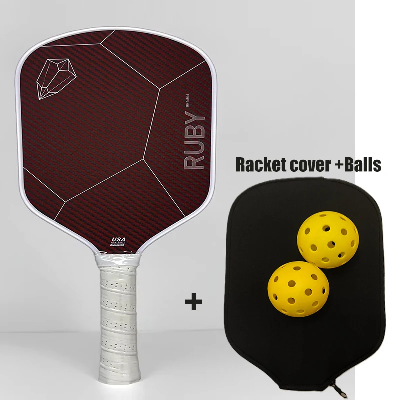 

Kevlar Pickleball Paddle(Set)- T700 Carbon Fiber Hot Pressed Integral Molding Premium 16mm Polypropylene Core