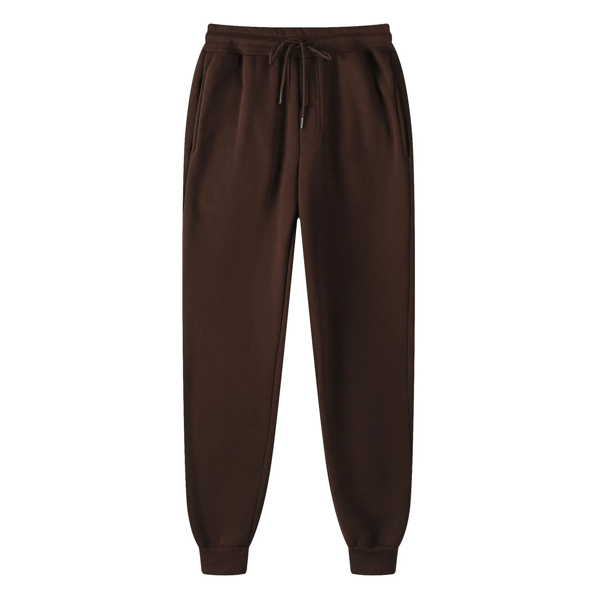 

Fashionable women's casual running exercise couple solid color outdoor sports pants