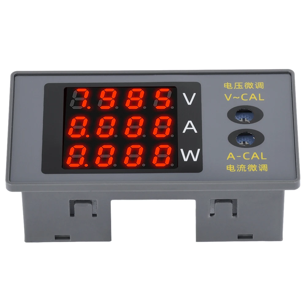 100V 10A 1000W Power Meter Voltmeter Ammeter Detector 4 Digital LED Display High Precision Wattmeter Voltage Current Tester