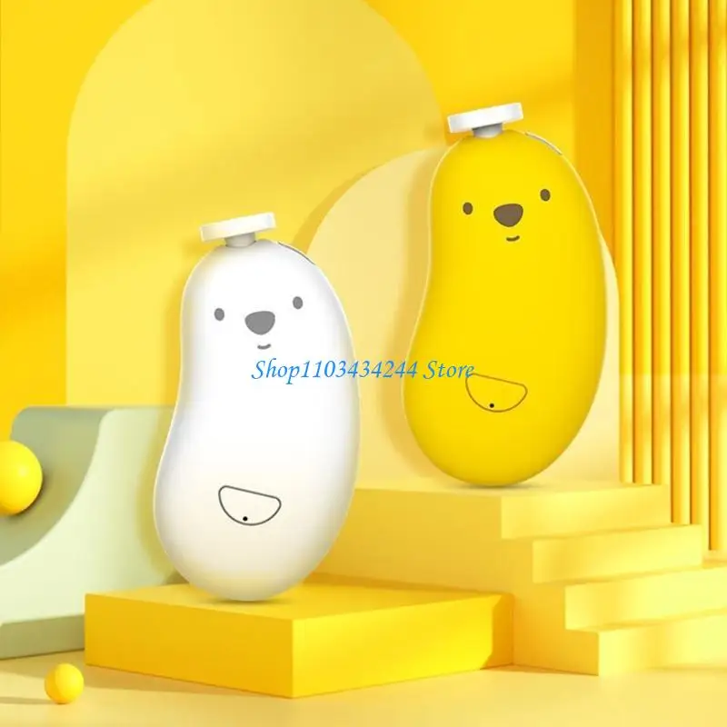 ماكينة تشذيب أظافر الأطفال الصغار الكهربائية مع خيار ملف متعدد، ترقيات مانيكير الرضع المريحة والهادئة لأظافر الأطفال #3