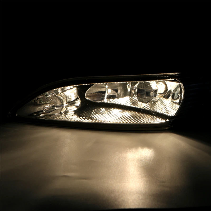 1 Pair Car Front Bumper Fog Light Signal Lamp Daytime Running Light for Toyota Corolla 2005-08 Camry 2002-2004 Solara 2002-2003