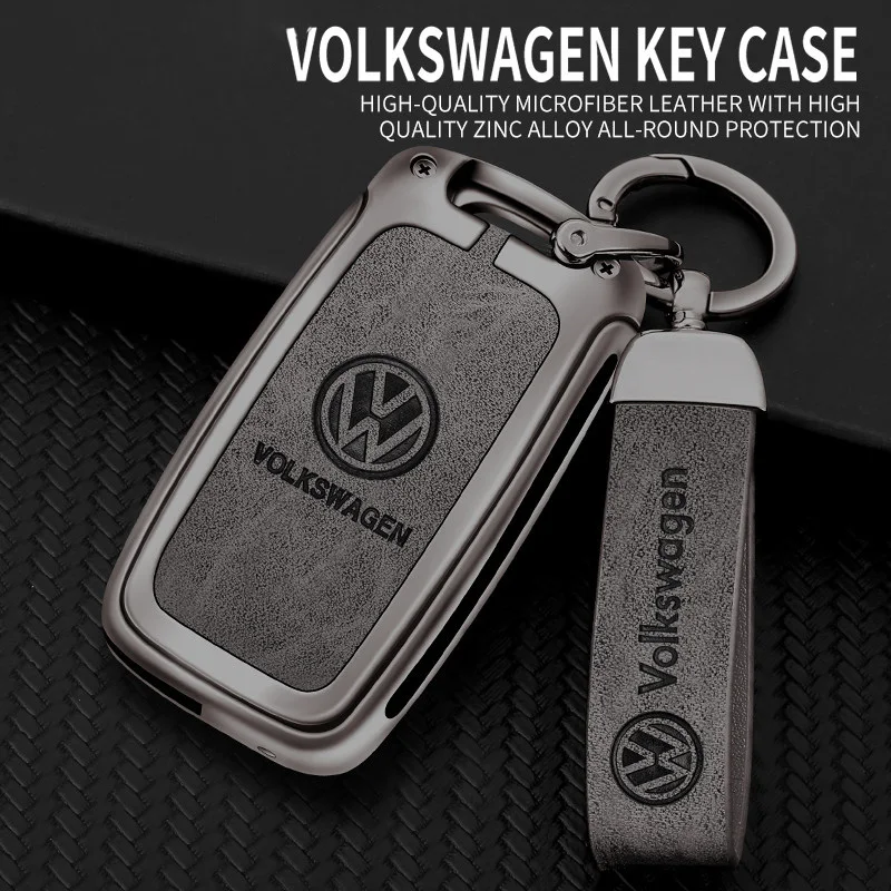 

Zinc Alloy Car Remote Key Cover Case Shell Protection Holder For Volkswagen VW Polo Tiguan Golf 4 5 Jetta Beetle Scirocco Passat