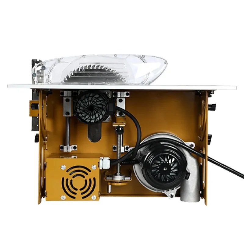 Electric Mini Table Saw 21000r/min Brushless Motor Dust Proof Precision Cutting Machine for Woodworking DIY Model Builder