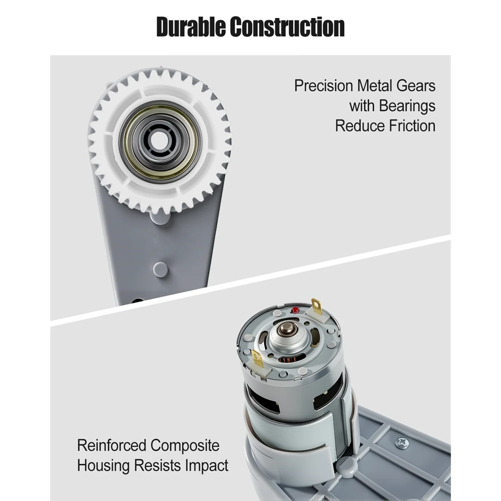 A92P RS775 High-Speed Motor Gearbox 24V 280W 360RPM For Power Wheels, For Powerful Drive Engine
