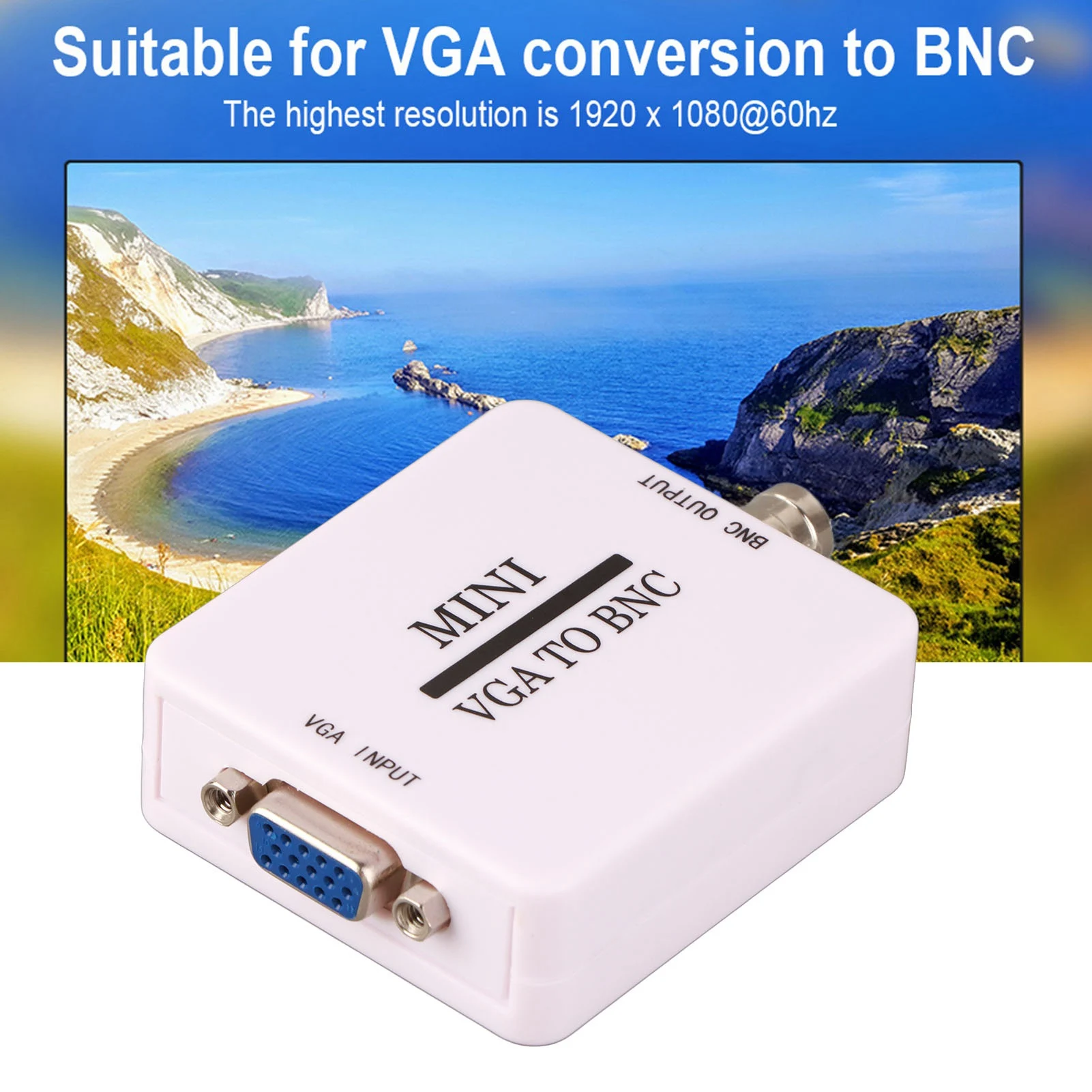 Mini Hd Vga To Bnc …