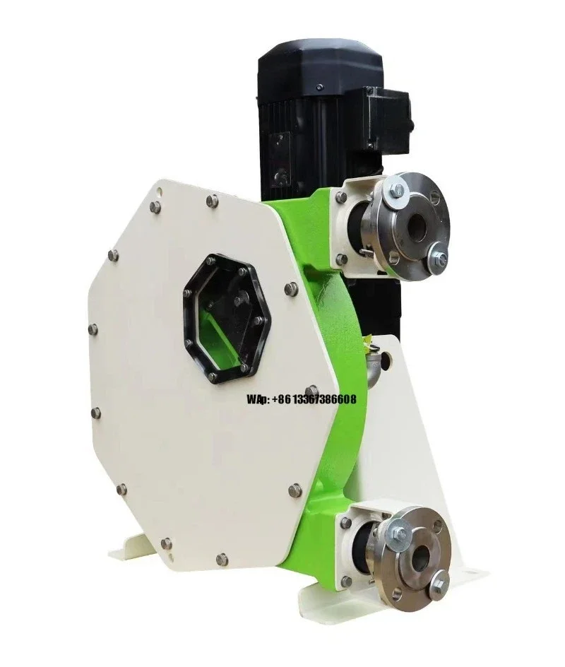 Dirty Water Slurry Sludge Sewage Transfer Abrasive Wear Resistance Peristaltic Hose Pump