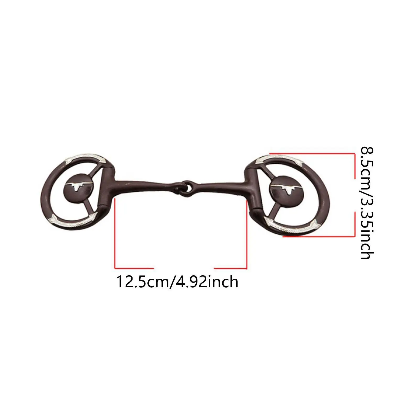 Snaffle de equitação de cavalo para equipamentos de treinamento Mules de cavalos ao ar livre