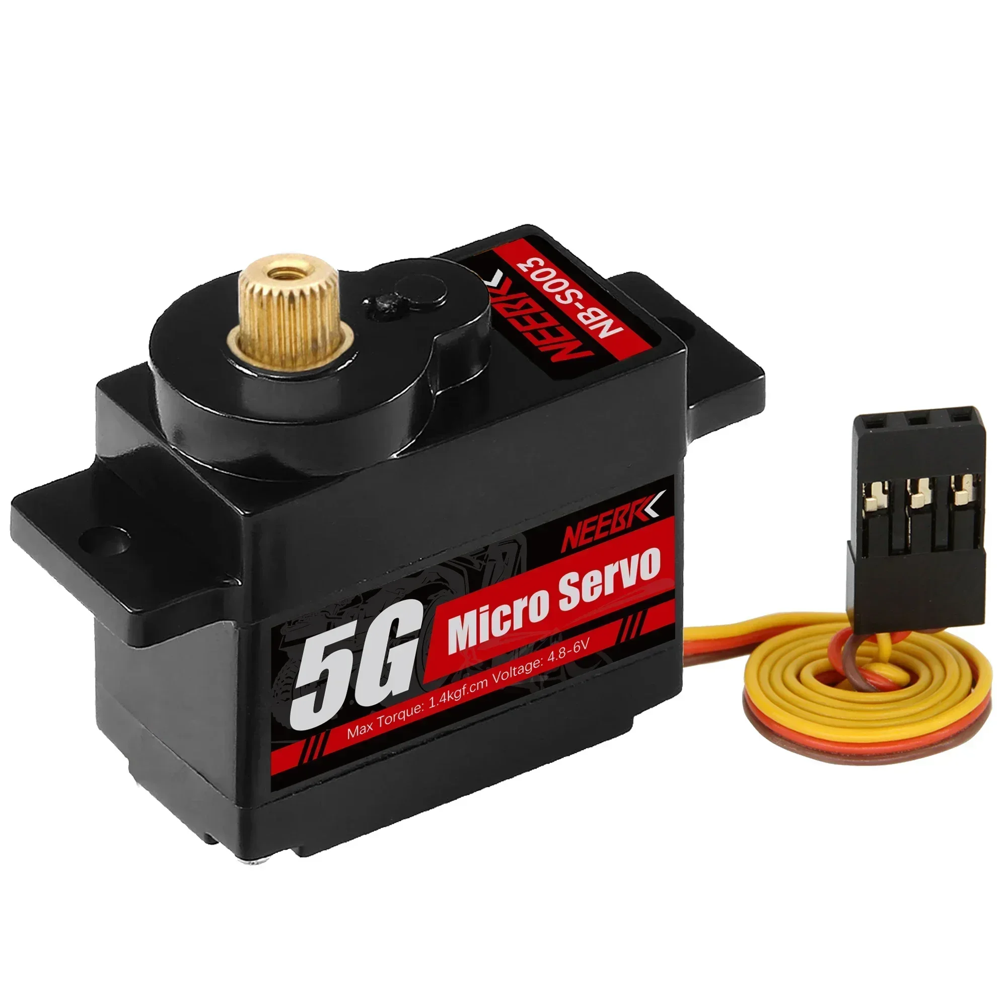 NEEBRC 5g Plastic Metal Gear Mini Digitale Servo voor 1/24 1/28 RC Auto Boot Fixed-wing Quadcopter Robot WLtoys K989 K969 fcx24m