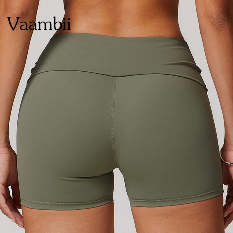 

Hip Lifting Yoga Shorts Sportswear High Waisted Short Push Up Seamless Knitted Sports Fitness Running Tight Cycling Shorts