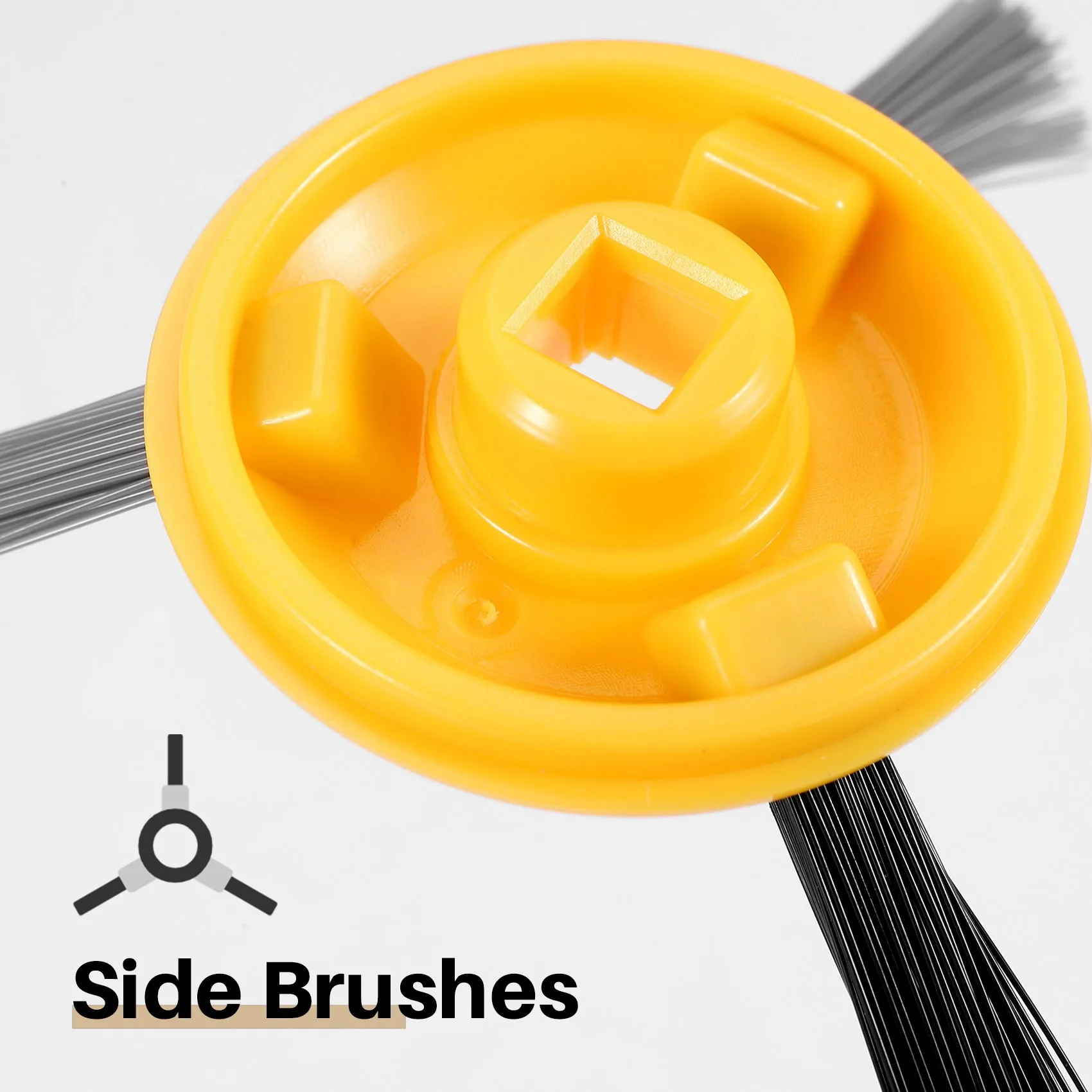 HOT-Replacement Parts Kit For Shark Robot 750 720 Rv750 Rv720 Vacuum Include 6 Side Brushes, 3 Hepa Filters