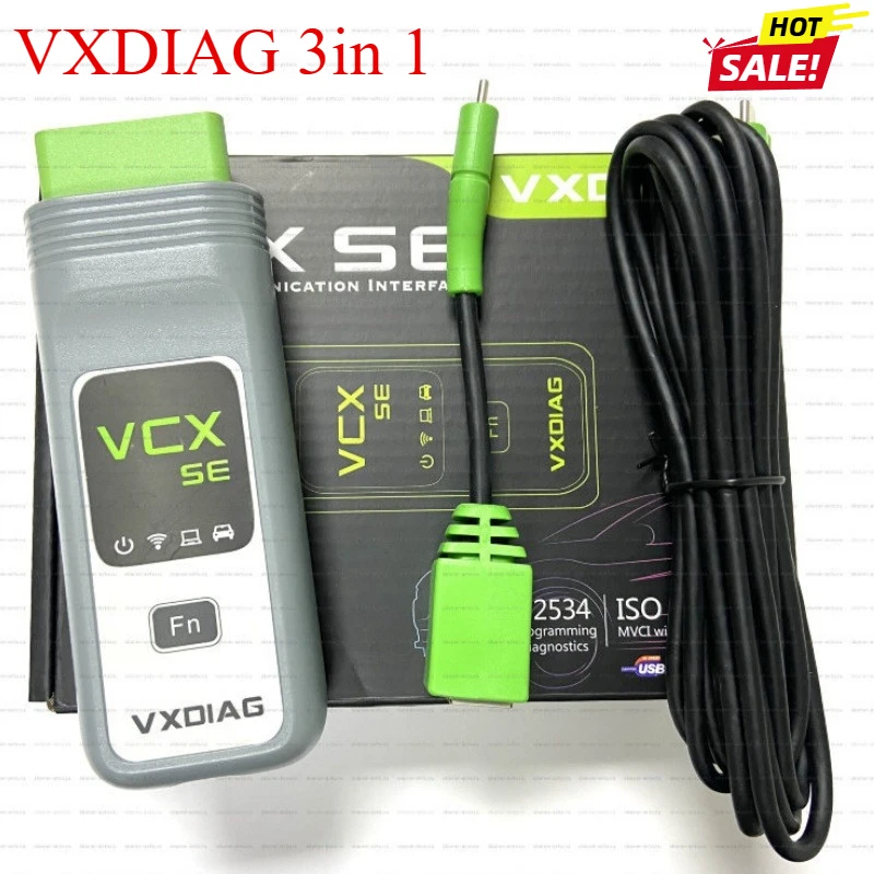 VCX SE 3 in 1 for Benz for BMW for VW VXDIAG Car Diagnostic Tool Auto OBD2 Scanner DoIP ECU Coding J2534 Programming Active Test