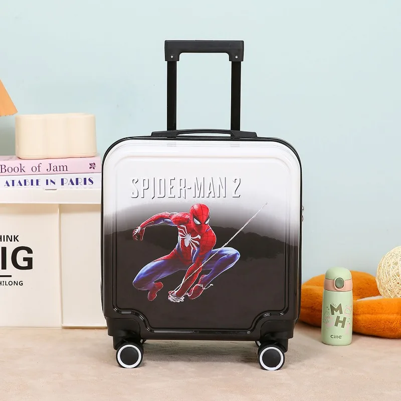 Marvel Spider-Man anime cartoon student luggage creative cool universal wheel travel password box anti-pressure boarding case