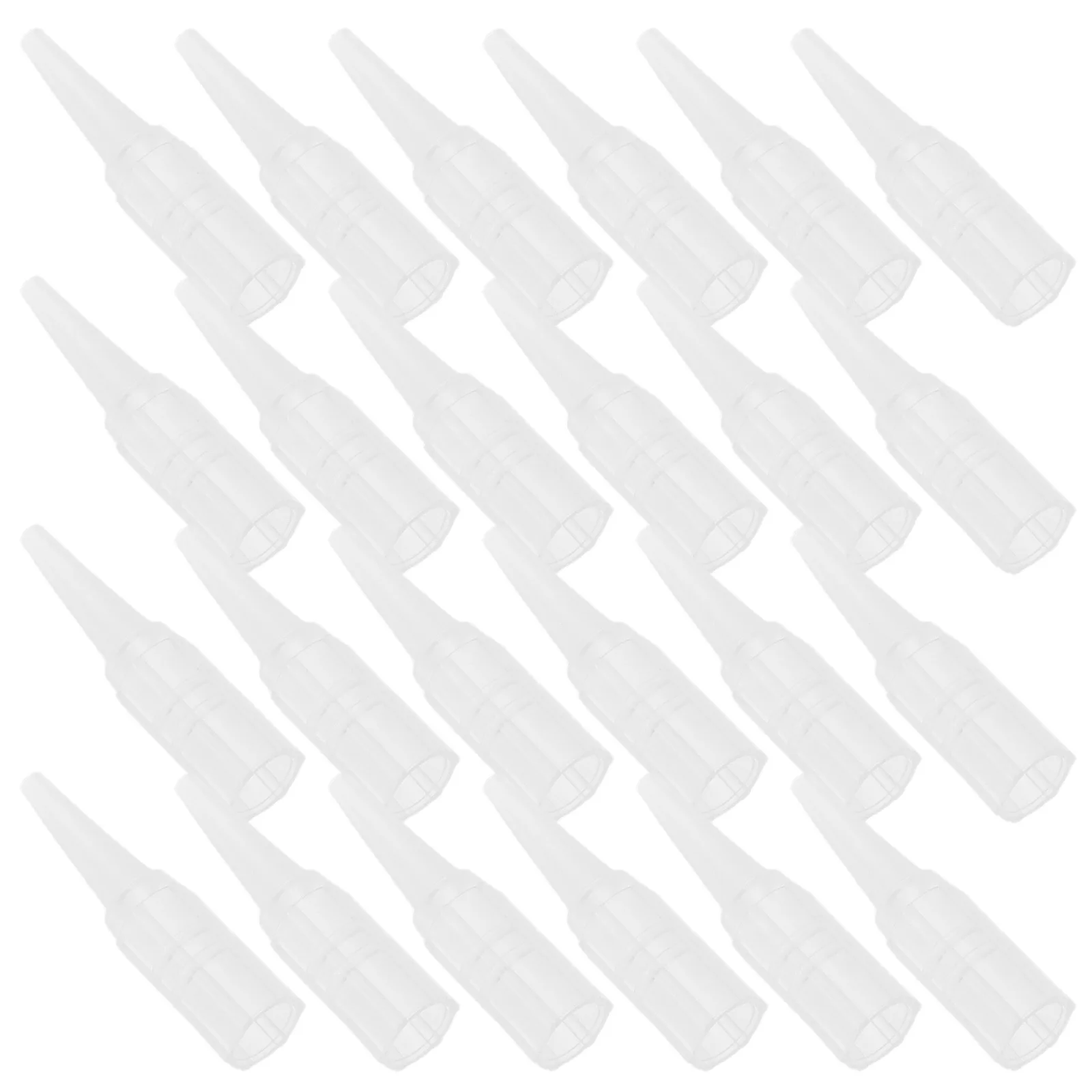 

500Pcs Clear Plastic Covers Minimize Irritation Enhance Efficiency Professional Use Tattoo Machine Tip Covers