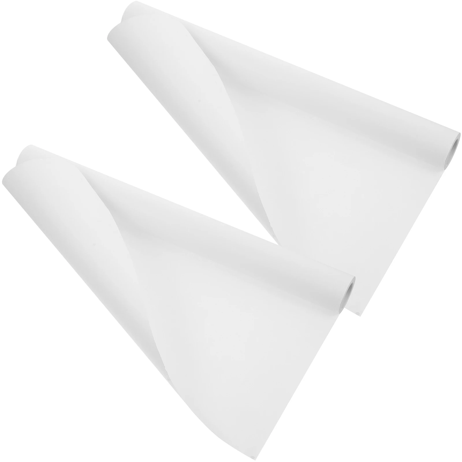 

2 Rolls Kids Paint Easel Thick White Smooth Premium Durable Drawing Tracing for Coloring Sketching Supplies Art Roll Easel Paper