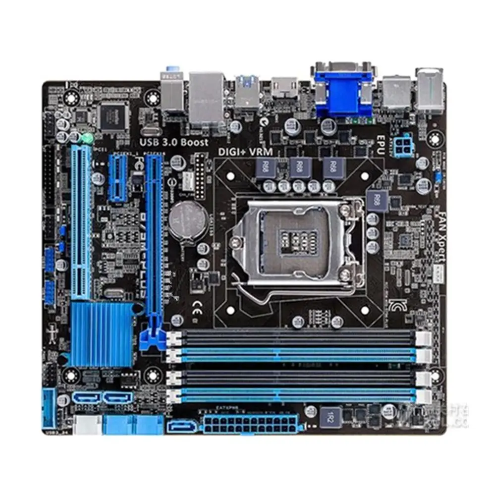 B75M-PLUS Desktop Motherboard B75 Socket LGA 1155 i3 i5 i7 DDR3 16G uATX UEFI BIOS Mainboard On Sale