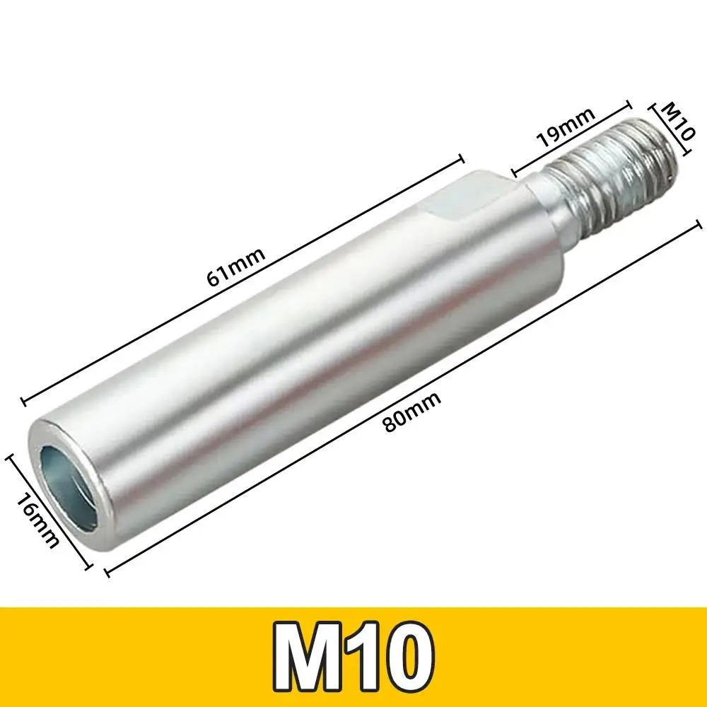 

Удлинительный вал для угловой шлифовальной машины, набор Шатунов M10, переходник для резьбы, удлинитель с гайками для поворотного полировщика, соединение для шлифовки