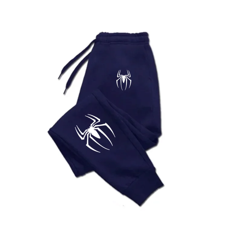 

Men's Casual Pants Autumn Winter Fleece Sweatpants Men Running Jogger Sports Gym Trousers Fashion Solid Color Workout Long Pants