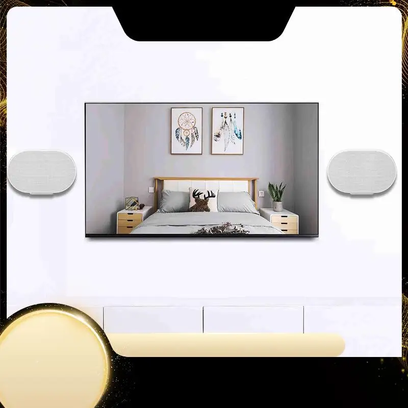 

Wall Mount Metal Stand For Sonos Era 300 Audio Bedroom Wall Storage Holder Organizer Rack Smart Speaker Bracket