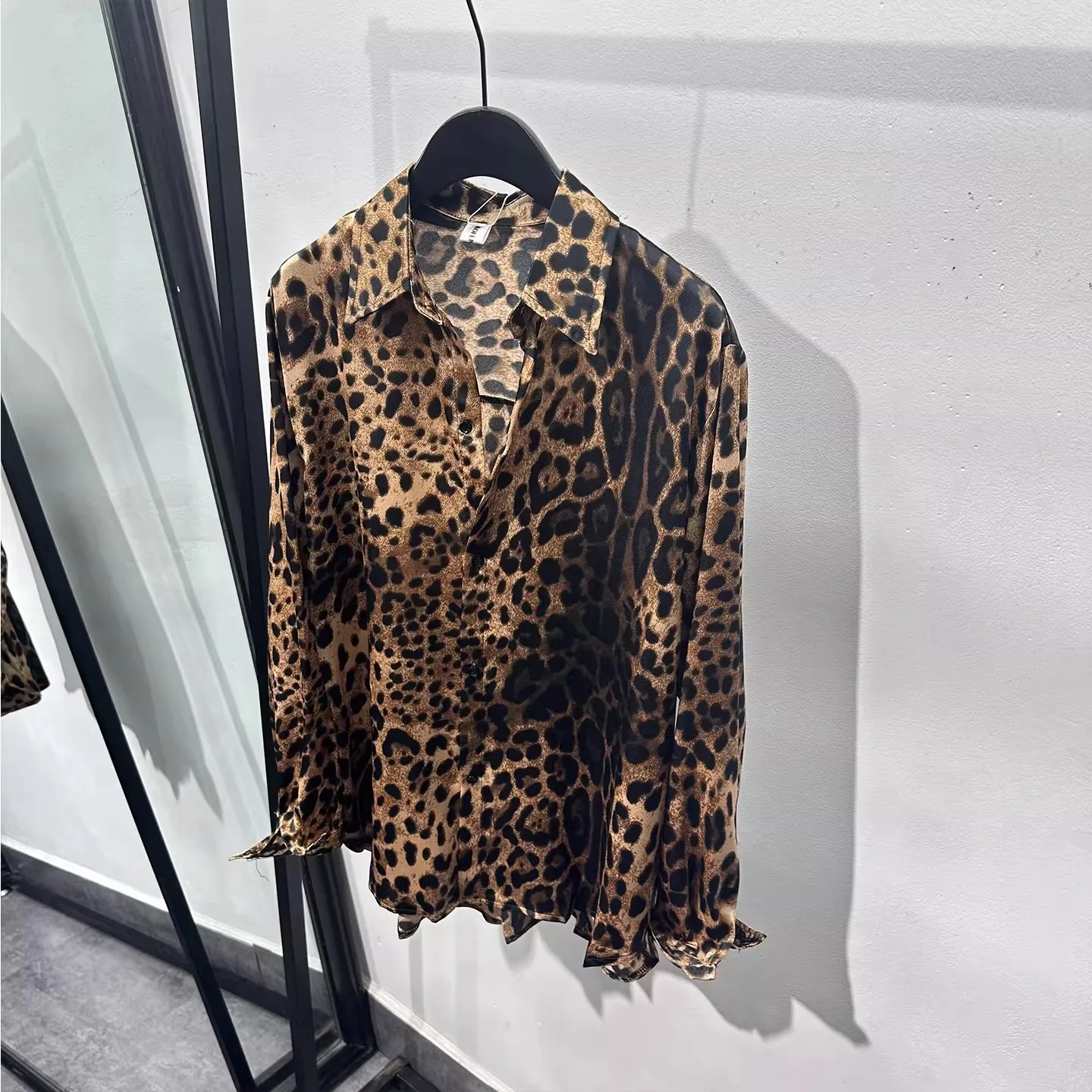 Owen Seak Men Casual Shirts Gothic Style Men's Clothing Spring Male High Street Autumn Black Shirts