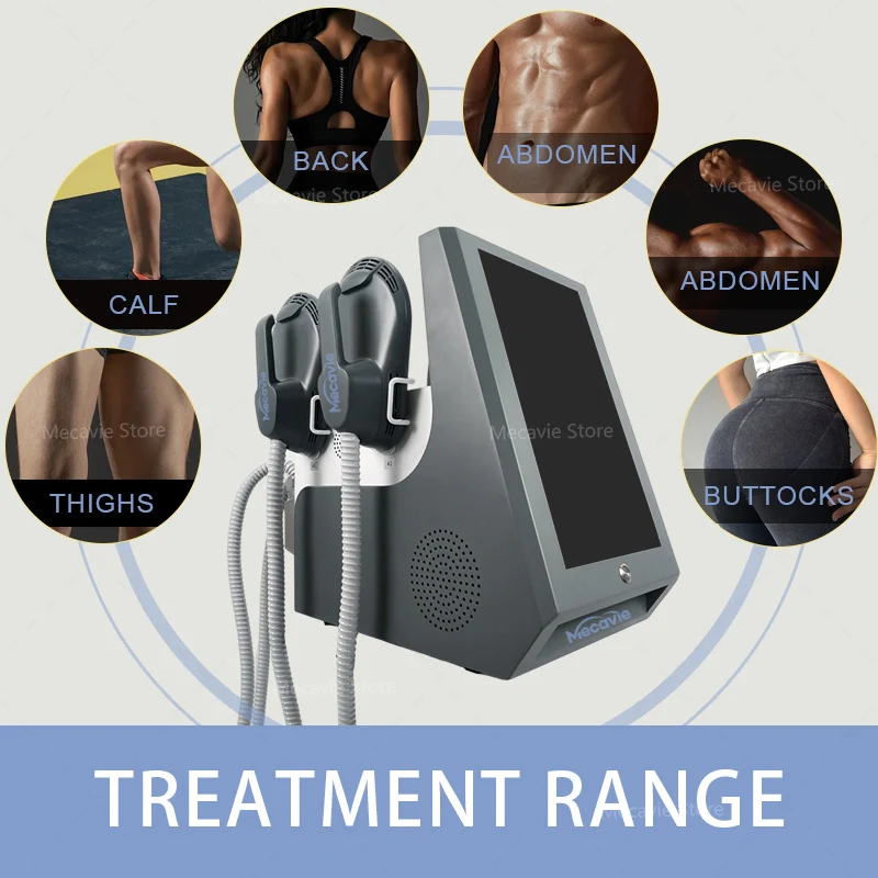 2025 nova máquina corporal portátil rf-dispositivo de emagrecimento para barriga/caixas/coxas, estimulador muscular e queimador de gordura 15t construtor muscular