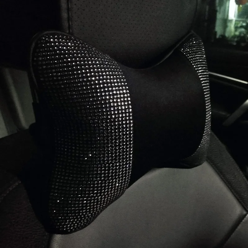 Car Neck Pillows Support Comfortable Universal Single Headrest Pillow Fit For Most Auto Accessories Fills Fiber