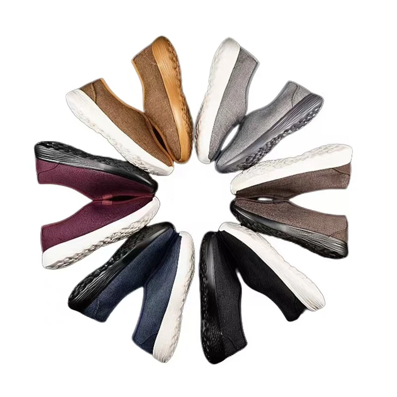 الصينية التقليدية فنون الدفاع عن النفس أحذية الرجال الكونغ فو الجناح تشون تاي تشي وشو القماش الأسود القديم بكين حذاء كاجوال حذاء رياضي #2