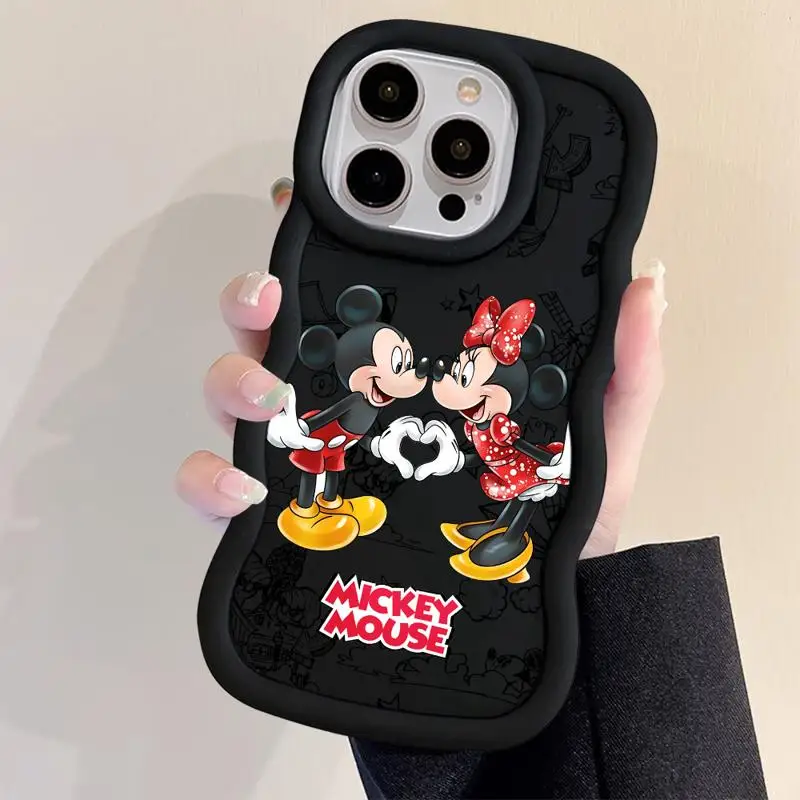 Disney Mickey Mouse Phone Case for Xiaomi Redmi 12 12C 13C 5G 8 9 10 9T 10C A1 A2 Plus Poco X3 NFC X5 X3 Pro Silicone Soft Cover