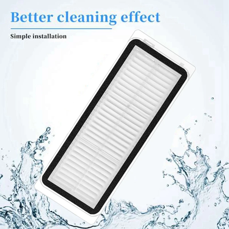 20PCS Main Side Brush Hepa Filter Mop Dust Bag Spare Parts Accessories For Dreame Bot L20 Ultra/X20 Pro Robot Vacuum Cleaner